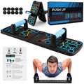 Barre de pompes multifonctionnelle pliable et réglable pour exercices à domicile